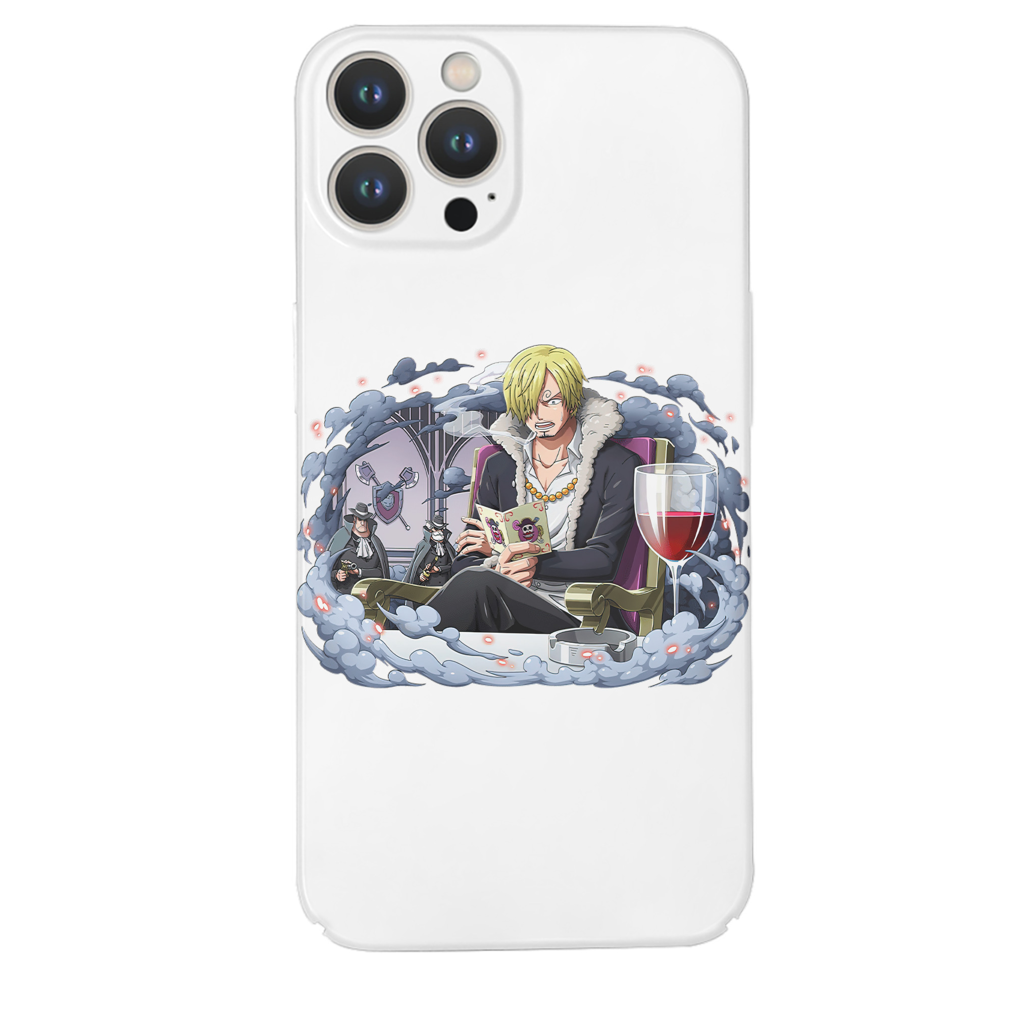 （画像用） ワンピース サンジ ONE PIECE Sanji 【iPhone 14シリーズ対応】ハードケース